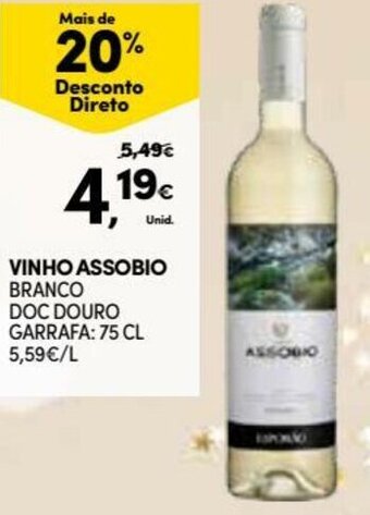 Continente Vinho Assobio 75cl promoção