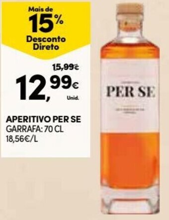 Continente Aperitivo Per Se 70cl promoção