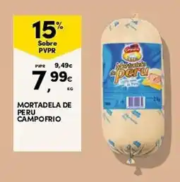 Continente Mortadela de peru campofrio promoção