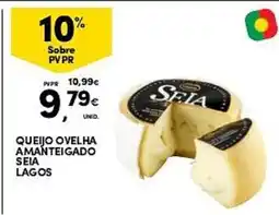 Continente Queijo ovelha amanteigado seia lagos promoção