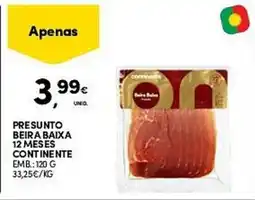 Continente Presunto beira baixa 12 meses continente promoção