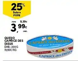 Continente Queijo caprice des dieux promoção