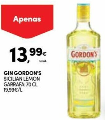 Continente GIn Gordon's 70cl promoção