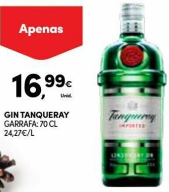 Continente Gin Tanqueray 70cl promoção