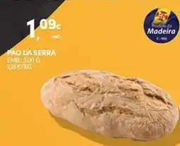 Continente Pão da serra promoção