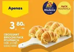 Continente Croissant brioche pack poupança promoção
