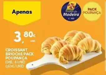 Continente Croissant brioche pack poupança promoção
