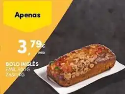 Continente Bolo inglês promoção