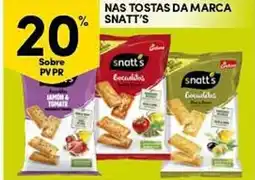 Continente Nas tostas da marca promoção