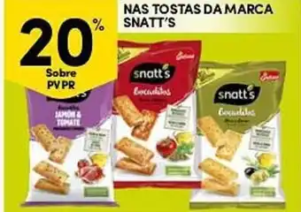 Continente Nas tostas da marca promoção