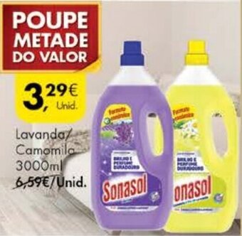 Pingo Doce Sonasol Lavanda/Camomila 3000ml promoção