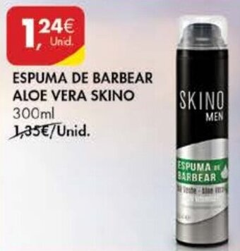 Espuma de Barbear Aloe Vera Skino 300ml