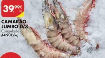 Pingo Doce Camarão Jumbo 0/8 promoção
