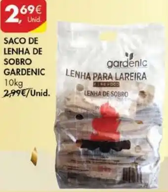 Pingo Doce Saco de Lenha de Sobro Gardenic 10kg promoção