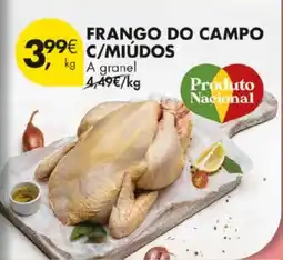 Pingo Doce Frango do campo c/miúdos promoção