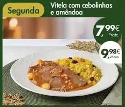Pingo Doce Vitela com cebolinhas e amêndoa promoção