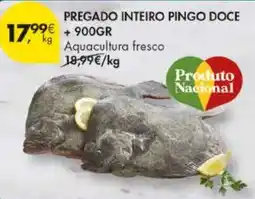 Pingo Doce Pregado inteiro pingo doce +900g promoção