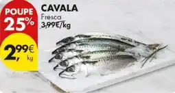 Pingo Doce Cavala fresca promoção