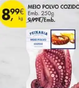 Pingo Doce Meio polvo cozido promoção
