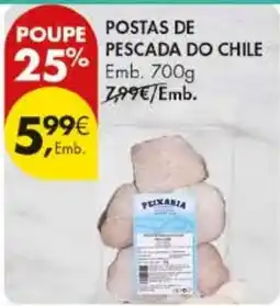 Pingo Doce Postas de pescada do chile promoção
