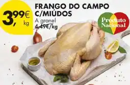 Pingo Doce Frango do campo c/miúdos promoção