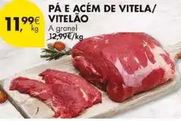Pingo Doce Pá e acém de vitela/ vitelão promoção