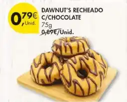Pingo Doce Dawnut's recheado c/ chocolate promoção