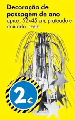 TEDi Decoração de passagem de ano promoção