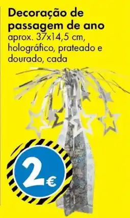 TEDi Decoração de passagem de ano promoção