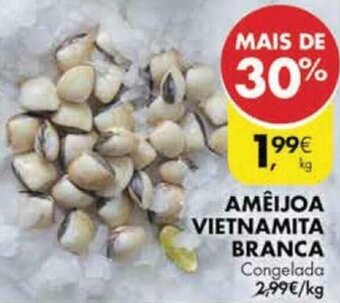 Pingo Doce Amêijoa Vietnamita Branca promoção
