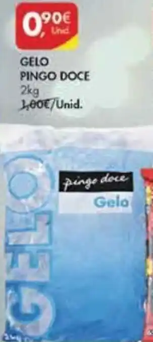 Pingo Doce Gelo Pingo Doce 2kg promoção