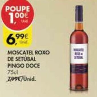 Moscatel Roxo de Setúbal Pingo Doce 75cl