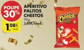 Pingo Doce Aperitivo Palitos Cheetos 96g promoção