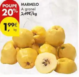 Pingo Doce Marmelo a granel promoção