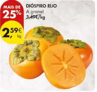 Pingo Doce Dióspiro rijo a granel promoção