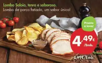 Pingo Doce Lombo Saloio, Tenro e Saboroso promoção
