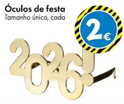 TEDi Óculos de festa promoção