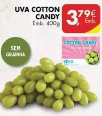 Pingo Doce Uva Cotton Candy 400g promoção