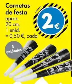 TEDi Cornetas de festa promoção