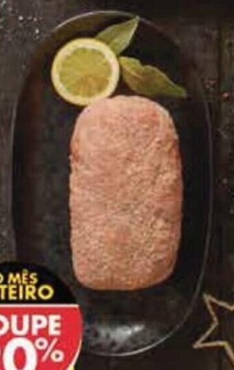 Pingo Doce Rolo de Carne de Bovino c/Queijo e Fiambre Tradicia promoção