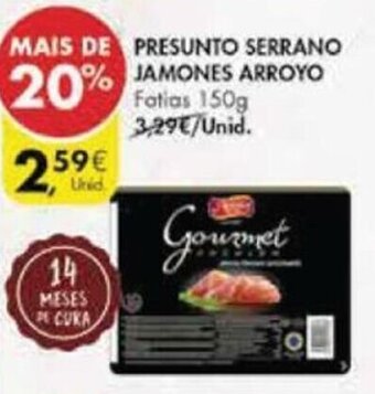 Presunto Serrano Jamones Arroyo 150g