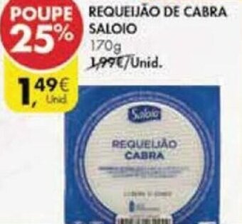 Requeijão de Cabra Saloio 170g