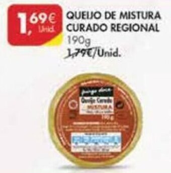 Pingo Doce Queijo de Mistura Curado Regional 190g promoção