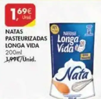 Pingo Doce Natas Pasteurizadas Longa Vida 200ml promoção