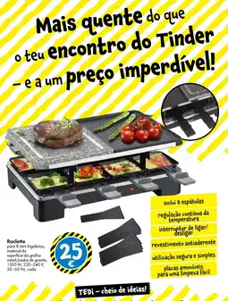 TEDi Raclette promoção