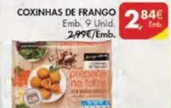 Preparados p/Forno Coxinhas de Frango 9 unid
