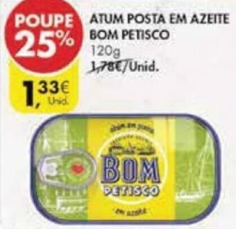 Atum Posta em Azeite Bom Petisco 120g