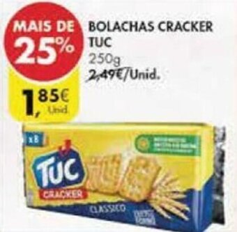 Pingo Doce Bolachas Cracker TUC 250g promoção