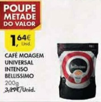 Café Moagem Universal Intenso Bellissimo 200g