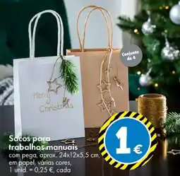 TEDi Sacos para trabalhos manuais promoção